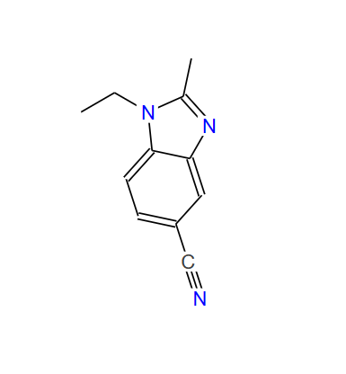 62306-08-5；1-乙基-2-甲基-5-氰基苯并咪唑