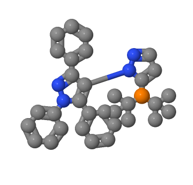 894086-00-1；5-二叔丁基膦-1',3',5'-三苯基-1'H-[1,4']二吡唑