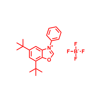 5,7-二叔丁基-3-苯基苯并[d]恶唑-3-鎓四氟硼酸盐