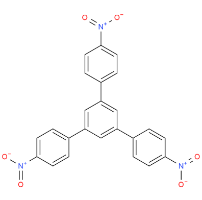 1,3,5-三(4-硝基苯基)苯  1,3,5-Tri均(p-nitrophenyl)benzene  29102-61-2  克级供货，可按客户需求分装