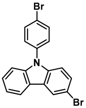 3-溴-9-(4-溴苯基)咔唑；1226860-66-7