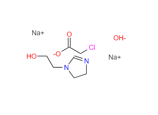 氯乙酸钠与4,5-二氢-1H-咪唑-1-乙醇-2-椰油烷基衍生物和氢氧化钠的反应产物 68608-65-1