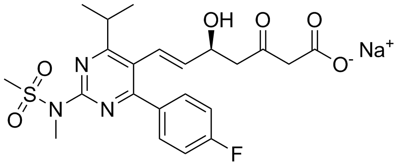 瑞舒伐他汀 3-氧代钠