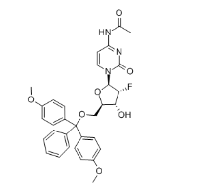 N-乙酰基-5’-O-[双(4-甲氧基苯基)苯基甲基]-2’-脱氧-2’-氟胞苷