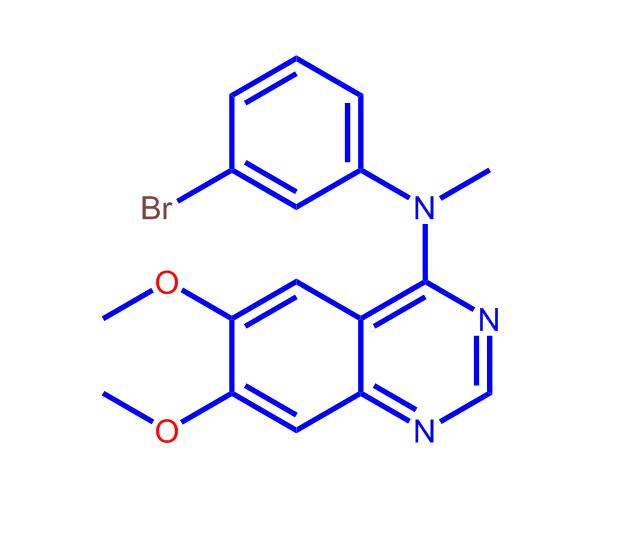 N-(3-溴苯基)-6,7-二甲氧基-N-甲基-4-喹唑啉胺229476-53-3