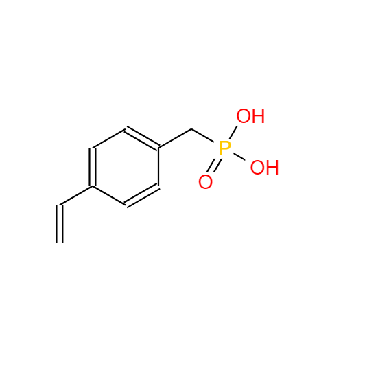 对-[(4-乙烯基苯基)甲基]膦酸