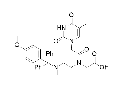 methyl N-<(N1-(4-methoxybenzoyl)-5'-Me-Cytosine-9-yl)acetyl> glycinate