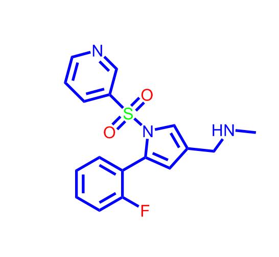 5-(2-氟苯基)-N-甲基-1-(3-吡啶基磺酰基)-1H-吡咯-3-甲胺881681-00-1