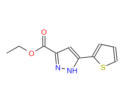 3-(噻吩-2-基)-1H-吡唑-5-羧酸乙酯；121195-03-7