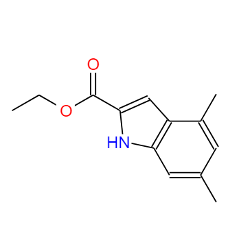 4,6-二甲基-1H-吲哚-2-羧酸乙酯；95264-40-7