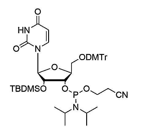 5'-O-DMTr-2'-O-TBDMS-L-U-3'-CE-Phosphoramidite