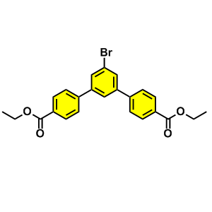 1,1'-:3'-，1''-三苯基]-4,4'-二羧酸，5'-溴-4,4'-二乙酯