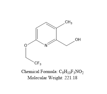 2-羟甲基-3-甲基-6-（2,2,2-三氟乙氧基）吡啶