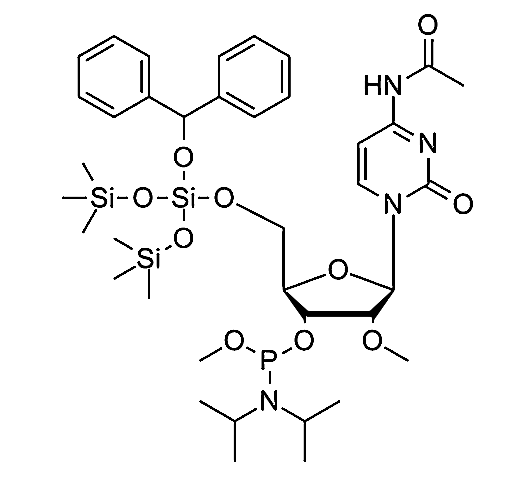 5'-BzH-2'-OMe-Ac-Cr-3'-Methoxyphosphoramidite