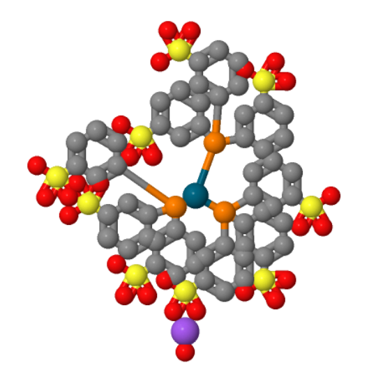 三(3,3′,3″-次膦基三(苯磺酸基)钯(0) 九钠盐 九水合物；176483-72-0