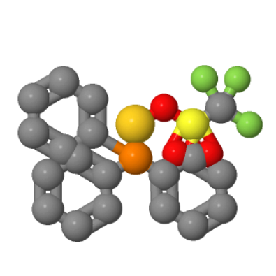 三苯基膦金三氟甲烷磺酸酯；156397-47-6