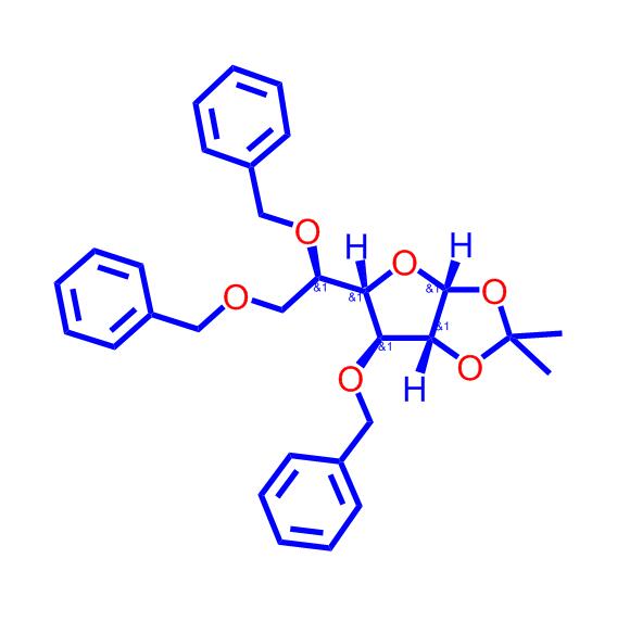 3,5,6-三-氧-苄基-1,2-氧-异丙叉-α-D-呋喃葡萄糖苷53928-30-6