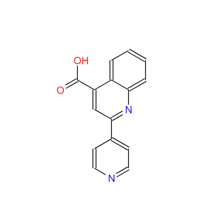 2-(4-吡啶基)-4-喹啉羧酸