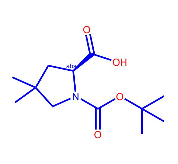 S-1-BOC-4,4-二甲基吡咯烷-2-羧酸1001353-87-2