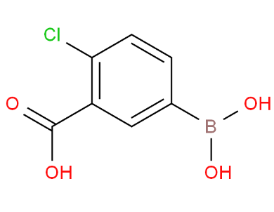 3-羧基-4-氯苯硼酸,4-氯-3-羧基苯硼酸,3-Carboxy-4-chlorobenzeneboronic acid,913835-32-2,可提供公斤级，按需分装！