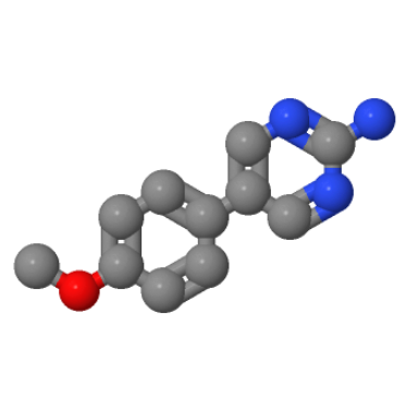 5-(4-甲氧基苯基)嘧啶-2-胺；31408-47-6