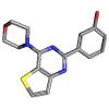 3-(4-Morpholin-4-ylthieno[3,2-d]pyrimidin-2-yl)phenol_3D_Structure.png