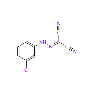 羰基氰化氯苯腙   555-60-2
