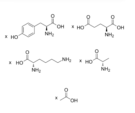 醋酸格拉替雷是髓鞘碱性蛋白的合成类似物和一种免疫调节剂，可用于多发性硬化症的研究