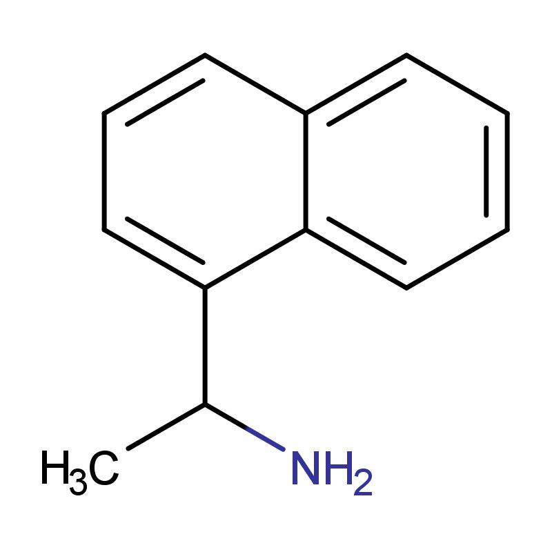 3886-70-2 (R)-1-(1-萘基)乙胺 结构式图片