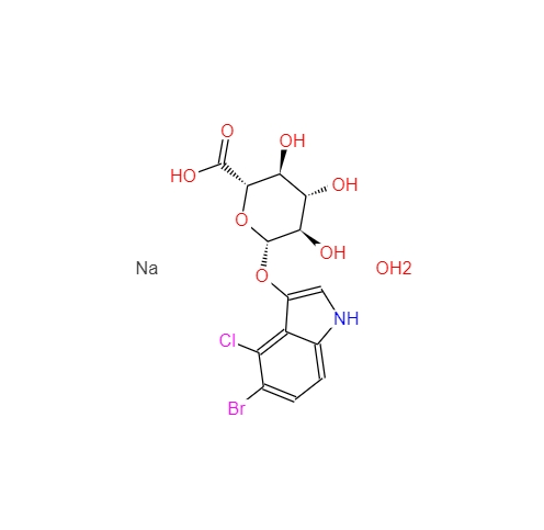 5-溴-4-氯-3-吲哚基-Β-D-葡萄糖醛酸钠盐