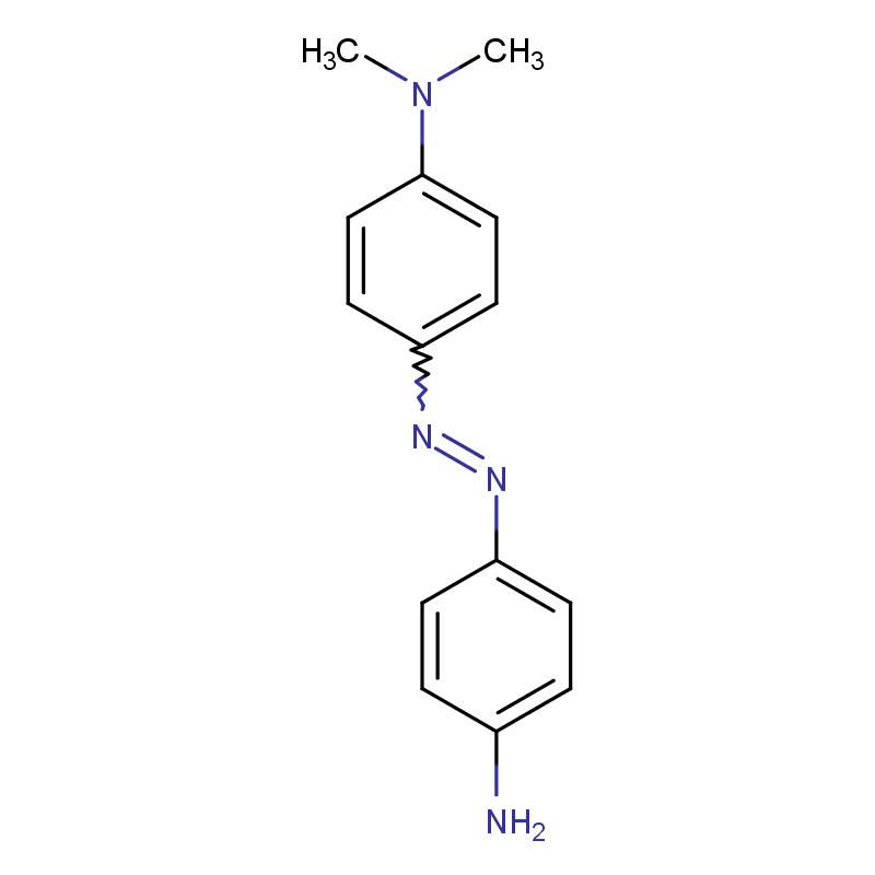 539-17-3 N,N-二甲基-4,4-偶氮二苯胺 结构式图片