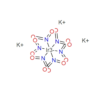 38930-18-6；六硝基铱(III)酸钾