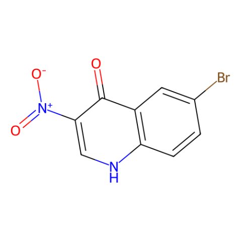 aladdin 阿拉丁 B124061 6-溴-4-羟基-3-硝基喹啉 853908-50-6 96%