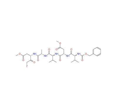 Z-Val-Asp(OMe)-Val-Ala-DL-Asp(OMe)-fluoromethylketone 210344-92-6