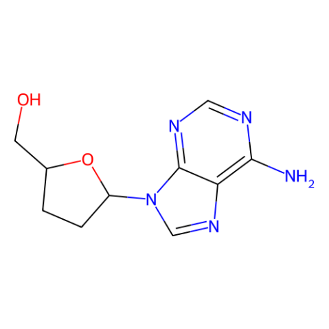 aladdin 阿拉丁 D119466 2',3'-二脱氧腺苷 4097-22-7 98%