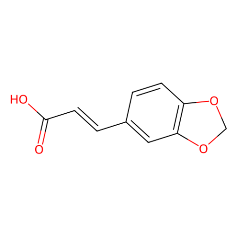 aladdin 阿拉丁 M124601 3,4-亚甲二氧基肉桂酸 2373-80-0 99%
