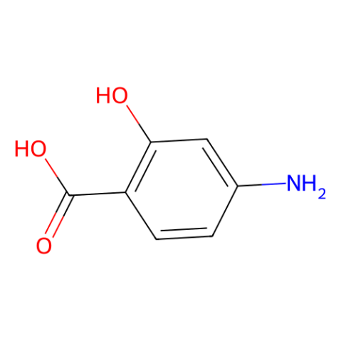 aladdin 阿拉丁 A105007 对氨基水杨酸 65-49-6 98%