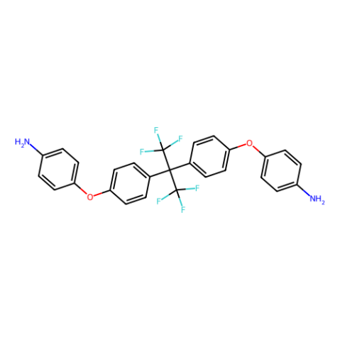aladdin 阿拉丁 H102221 2,2-双[4-(4-氨基苯氧基苯)]六氟丙烷 69563-88-8 97%