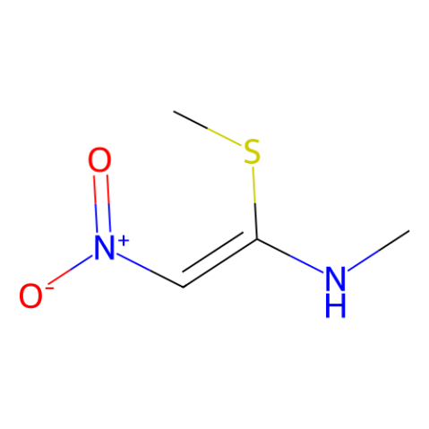aladdin 阿拉丁 M110254 N-甲基-1-甲硫基-2-硝基乙烯胺 61832-41-5 98%