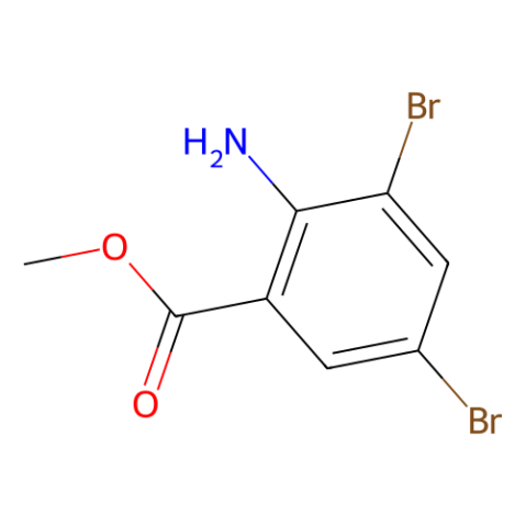 aladdin 阿拉丁 M102357 2-氨基3,5-二溴苯甲酸甲酯 606-00-8 98%