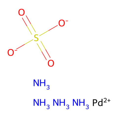 aladdin 阿拉丁 T124002 硫酸四氨钯 13601-06-4 99.9% (metals basis)