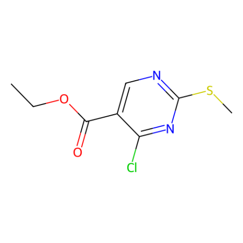 aladdin 阿拉丁 E123207 4-氯-2-(甲硫基)嘧啶-5-甲酸乙酯 5909-24-0 98%