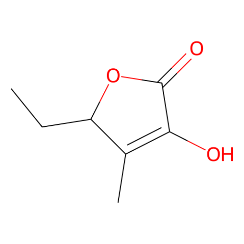 aladdin 阿拉丁 E120045 5-乙基-3-羟基-4-甲基-2(5H)-呋喃酮 698-10-2 97%