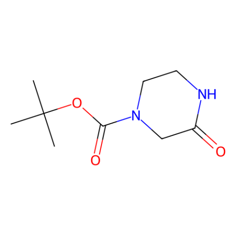 aladdin 阿拉丁 B119043 1-Boc-3-氧哌嗪 76003-29-7 98%