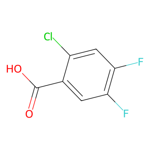 aladdin 阿拉丁 C124000 2-氯-4,5-二氟苯甲酸 110877-64-0 99%