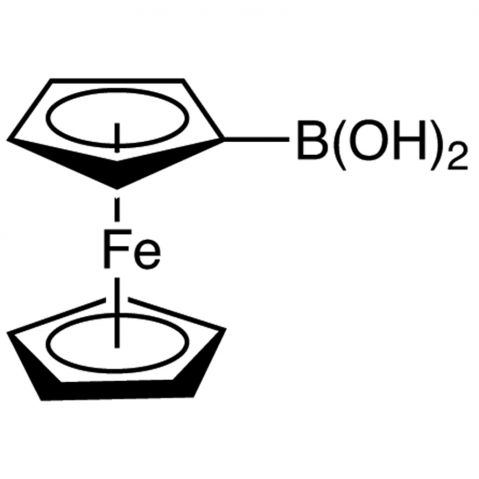 aladdin 阿拉丁 F156659 二茂铁硼酸(含有数量不等的酸酐)[用于气相色谱/质谱的环状硼化剂] 12152-94-2 >98.0%(HPLC)