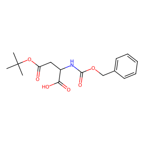 aladdin 阿拉丁 Z105932 Cbz-D-天冬氨酸 4-叔丁酯一水物 71449-08-6 98%