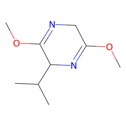 aladdin 阿拉丁 D111782 (S)-2，5-二氢-3，6-二甲氧基-2-异丙基吡嗪 78342-42-4 97%