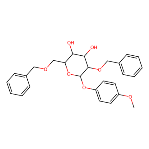 aladdin 阿拉丁 M157849 4-甲氧苯基2,6-二-O-苄基-β-D-吡喃半乳糖苷 159922-50-6 98%