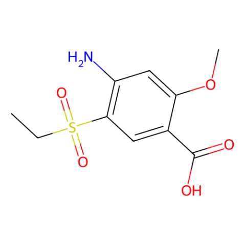 aladdin 阿拉丁 A151775 4-氨基-5-(乙基磺酰基)-2-甲氧基苯甲酸 71675-87-1 98%